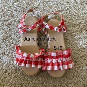 Sandals Janie and jack